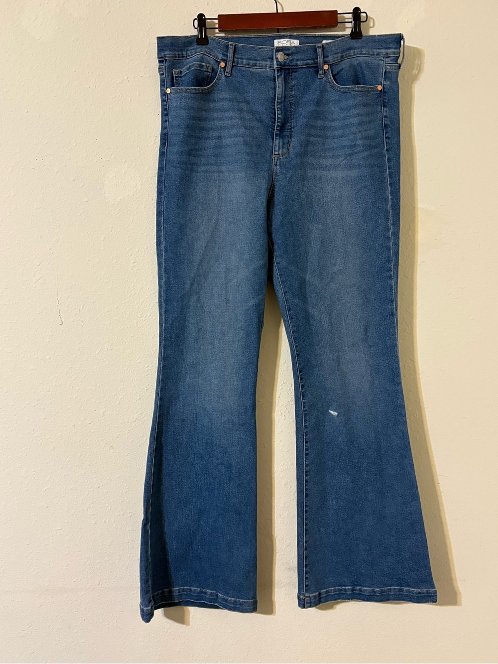 sofia by sofia vergara Tall Medium Blue Flared Jeans